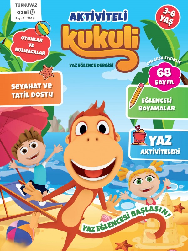 AKTİVİTELİ KUKULİ YAZ EĞLENCE DERGİSİ