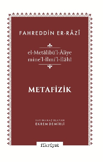 Metafizik: el-Metalibü'l - Aliye (3 Kitap Takım/Kutulu)
