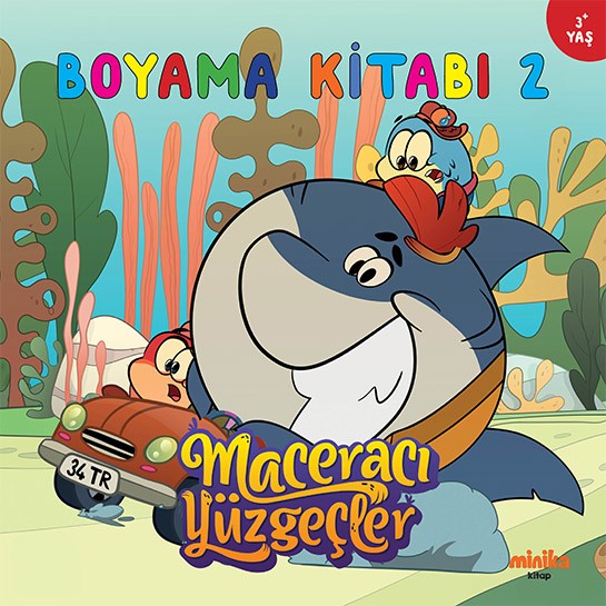 Maceracı Yüzgeçler Boyama Kitabı 2