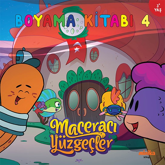 Maceracı Yüzgeçler Boyama Kitabı 4