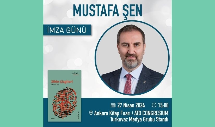 Mustafa Şen Ankara Kitap Fuarı'nda Okurlarıyla Buluşuyor...