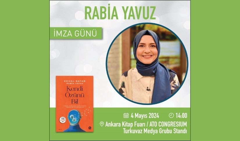 Rabia Yavuz Ankara Kitap Fuarı'nda Okurlarıyla Buluşuyor...