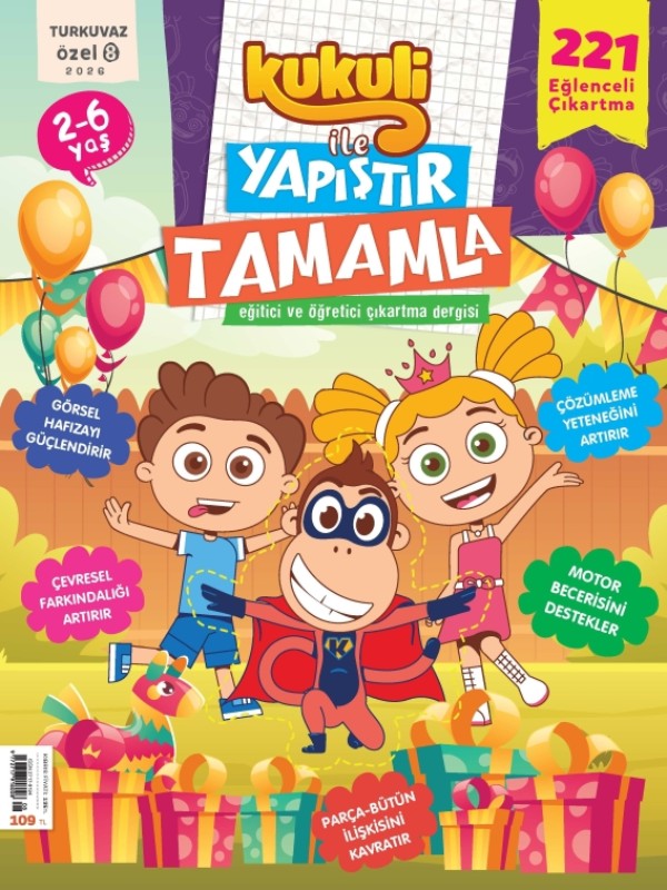 KUKULİ İLE YAPIŞTIR TAMAMLA 4