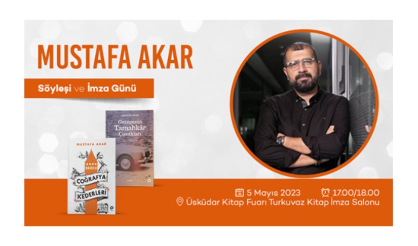 Mustafa Akar Üsküdar Kitap Fuarı'nda Okurlarıyla Buluşuyor