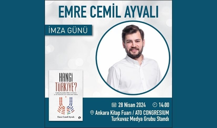 Emre Cemil Ayvalı Ankara Kitap Fuarı'nda Okurlarıyla Buluşuyor...