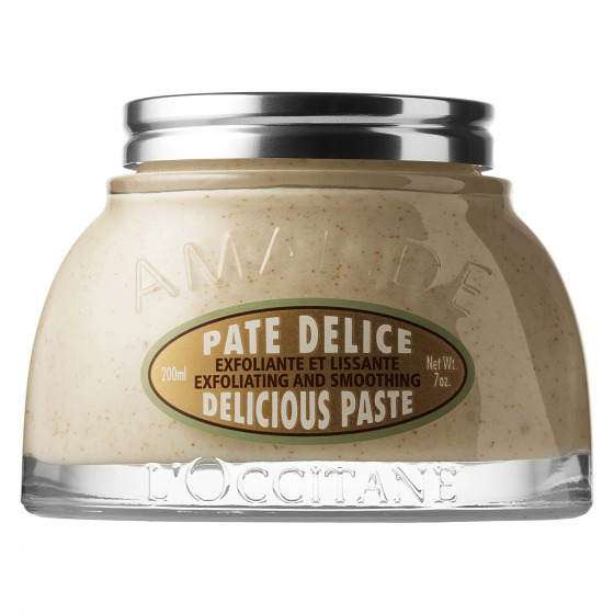 loccitane almond exfoliating and smoothing delicious paste