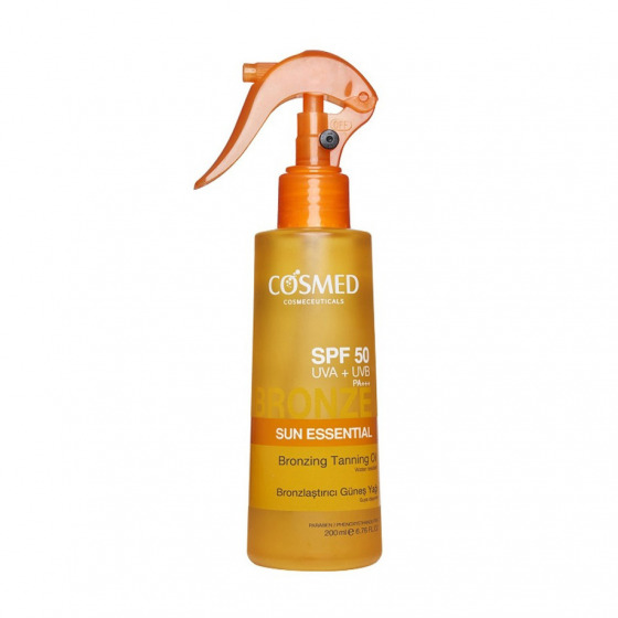 Cosmed Sun Essential Bronzing Tanning Oil SPF50 