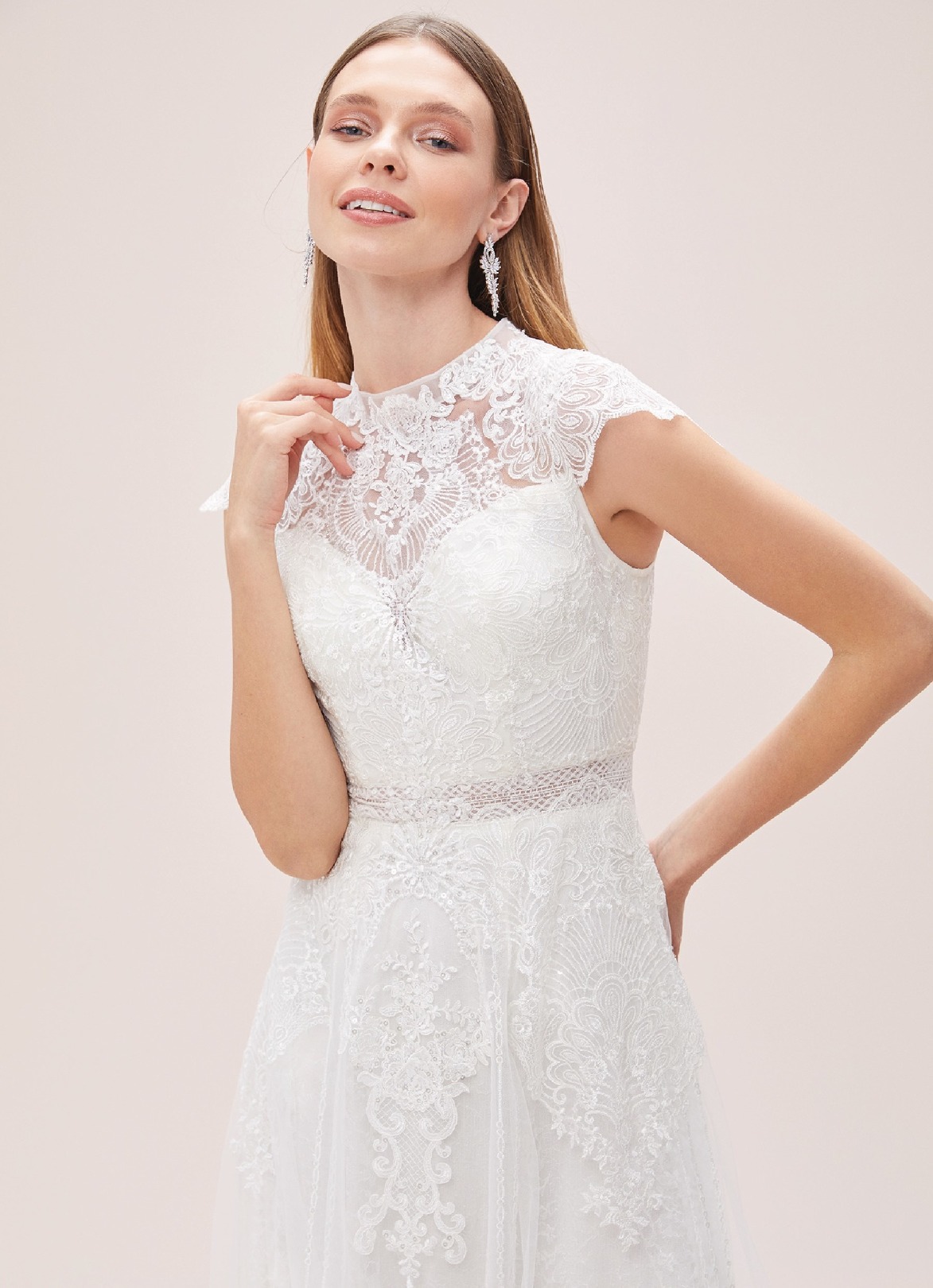 Oleg Cassini 2020 Ilkbahar Yaz Gelinlik