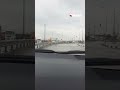 İstanbul’da etkili olan sağanak nedeniyle Üsküdar’daki Harem Sahil Yolu’nu su bastı