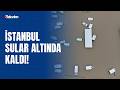 İSTANBUL AYAZAĞA’DA SEL FELAKETİ! MEZARLIK DA SULAR ALTINDA KALDI