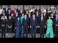 Külliye’de tarihi NATO resepsiyonu: Erdoğan çifti liderler ile aile fotoğrafı çekimine katıldı