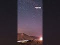 Bitlis’te Perseid meteor yağmurunu görüntüledi